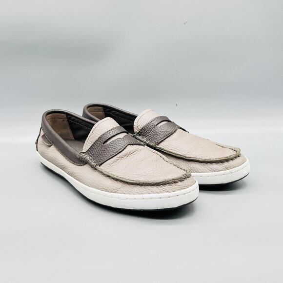 Cole Haan Shoes Mens 7.5 Brown Leather Slip On Penny Loafers Casual Comfort main image 6